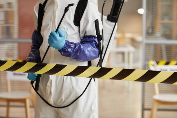 Professional Crime Scene Cleanup technician working in Gaithersburg, MD